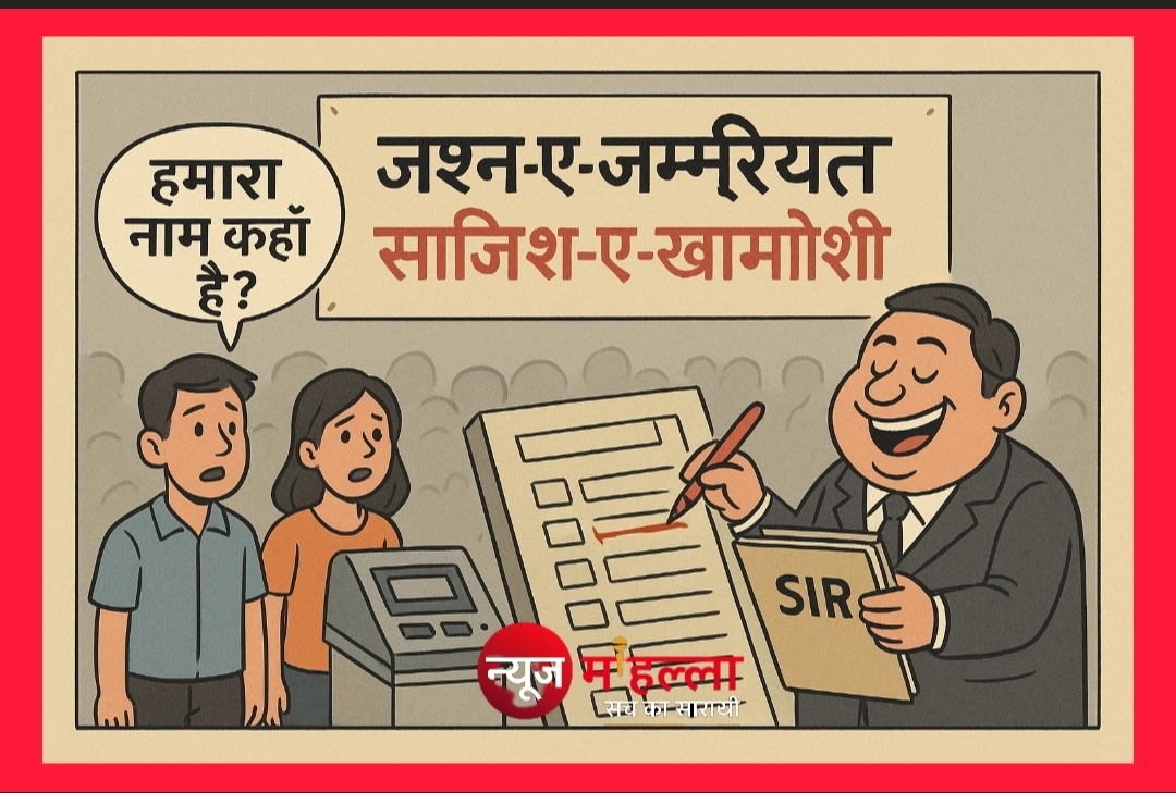 “बिहार चुनाव 2025: SIR से वोटर लिस्ट से ग़ायब लाखों नौजवान — जम्हूरियत या साज़िश?”